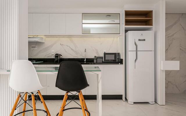 Rooftop com piscina em Jurerê Internacional #JA23