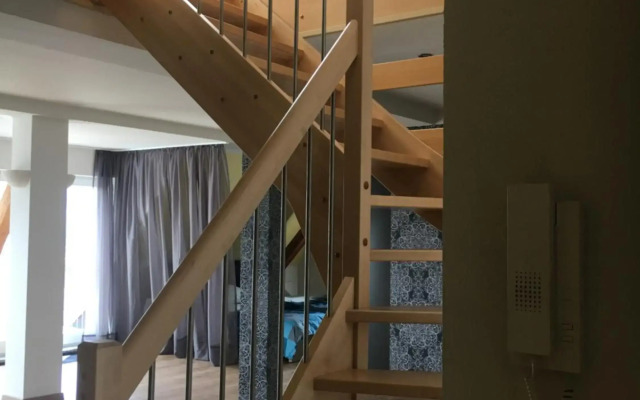 Maisonette Wohnung mit Blick über die Stadt