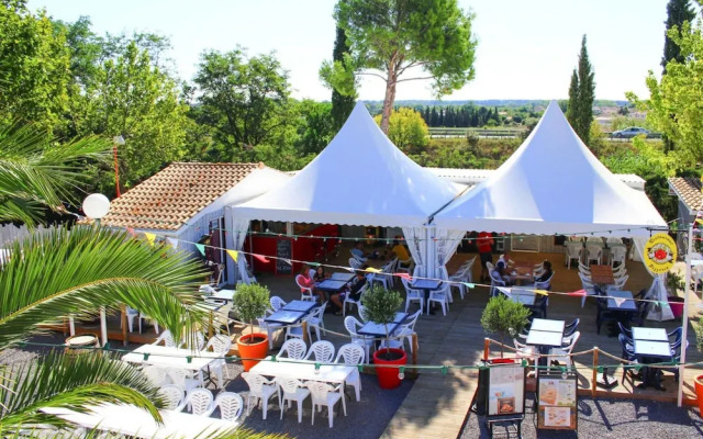 Mobile Home in Bessan With Communal Pool