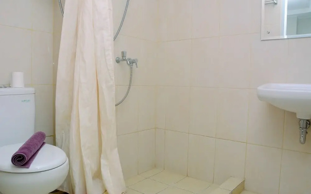 Fully Furnished With Comfortable Design Studio Springlake Summarecon Apartment