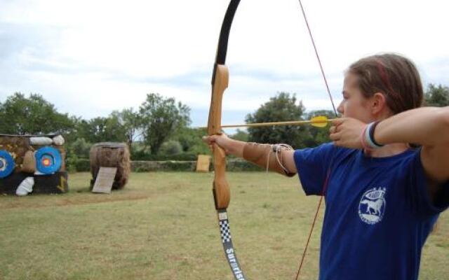 Camp 'Dvor' bell tent accommodation