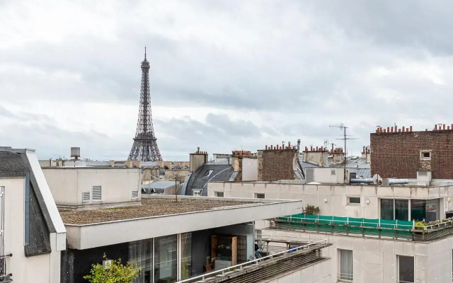 Luxeux T2 de 85m2 vue sur la Tour Eiffel