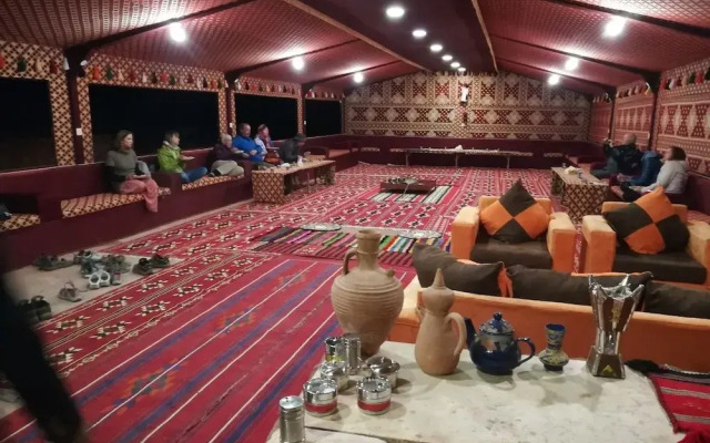 Wadi rum open view camp
