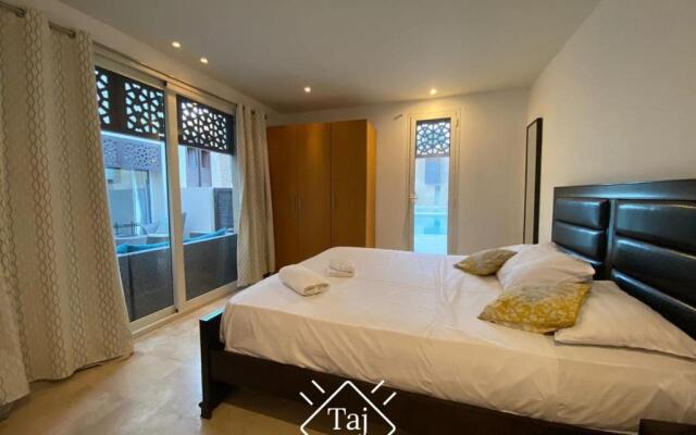 Taj Home, serenity view,2bedrooms apartment Scarab