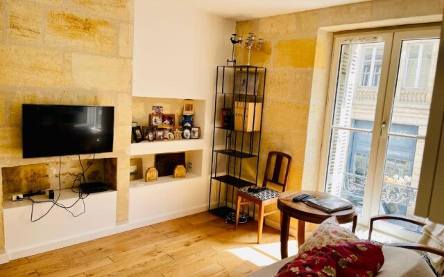 Nice furnished apartment with inner courtyard near the city center