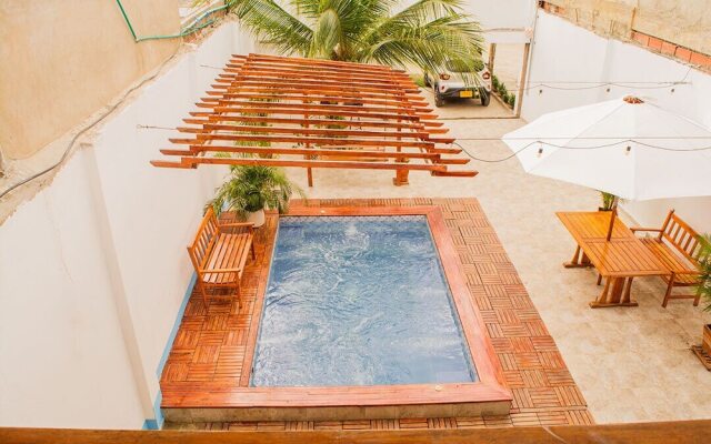 Casa De Playa Frente Al Mar Con Jacuzzi