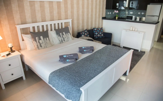 Studio with Sea and Palm views 3 min to beach! - Hotel in ดูไบ - Photo 5