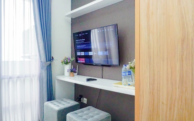 Cozy White Studio At Vasanta Innopark Apartment