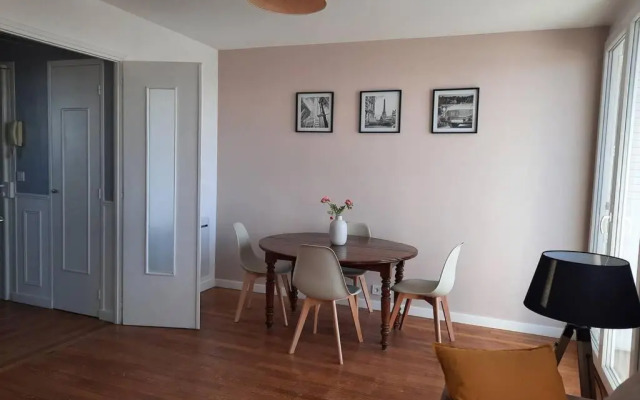 appartement 70m² 3 chambres avec 3 lits 2 places