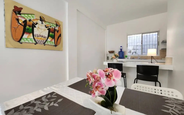 Secure 3-pers Apartment Close to the Beach
