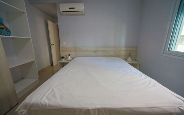 Apto pet Friendly c Churrasqueira a 100m da Praia