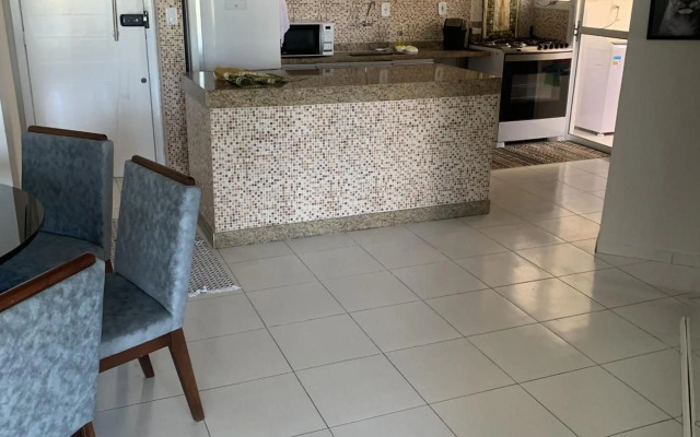 Apartamento em Caraguatatuba em Frente a Praia para 9 pessoas