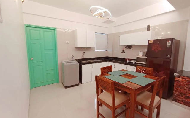 Most convenient 2 BR apartment in central Anjuna
