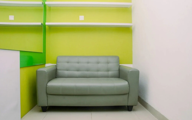 Cozy Studio with City View at H Residence Apartment