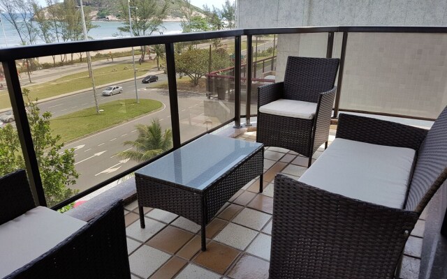 Apartamento de Frente para Praia
