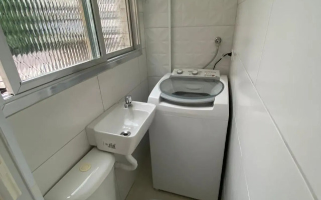 Apartamento na praia de Santos