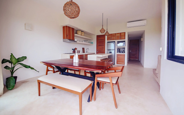 Casa Astral Eco Luxury Holbox Island - Sunset and Ocean View with Rooftop Pool (steps from the beach)
