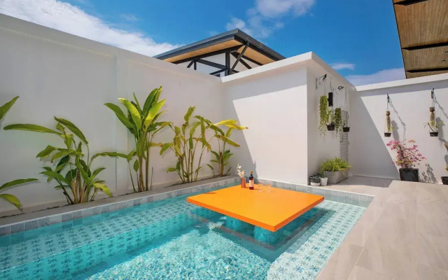 New 17m Eco Pool Villa Sunset Garden 12