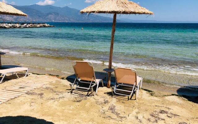 Seaside studio for 3 people - Alykes beach