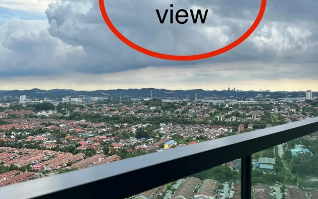 Vista Bangi 1 Bedroom service apartment with swimming pool