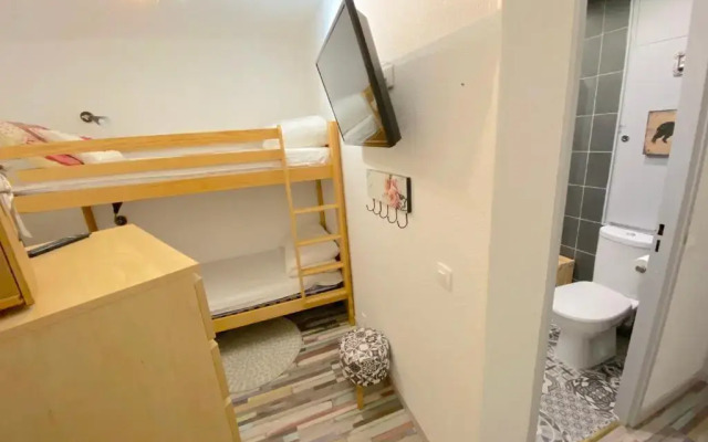 Studio vue panoramique au pied des pistes