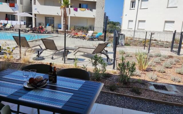 Résidence Marina di Bravone - appartement 6 personnes RDC N122