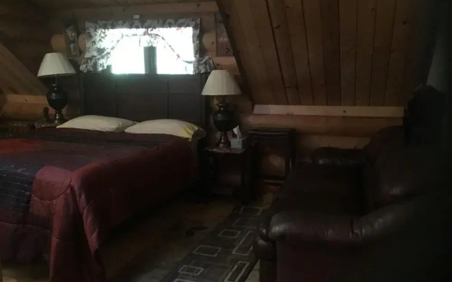 Redwood Log Cabin