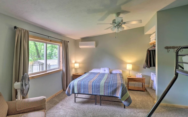 Expansive Cotter Cabin on White River w/ Deck!