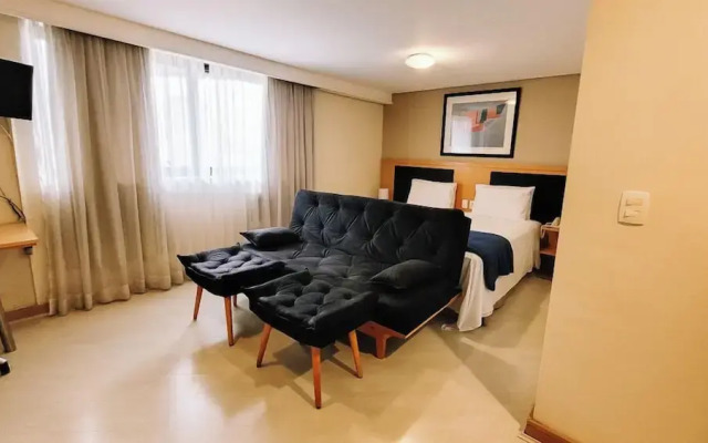 Studio Ibirapuera com piscina