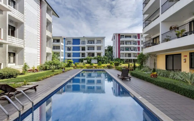 Premium 1BR in Calungute- Pool Sauna Near Beach