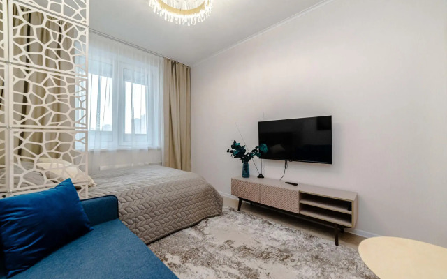 Stylish studio on a spacious