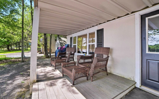 Waterfront Pocono Lake Home w/ Private Dock!