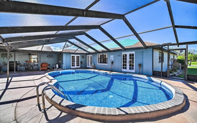 Lanai, Pool & Gas Grill: Sebring Retreat!