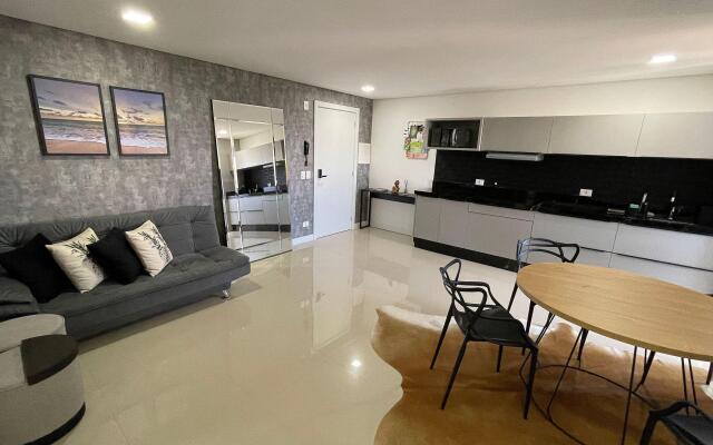 7seas - Lindo apt conceito aberto com VISTA INCRÍVEL