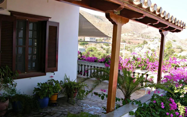 Panoramic Views Home in Hydra, Greece