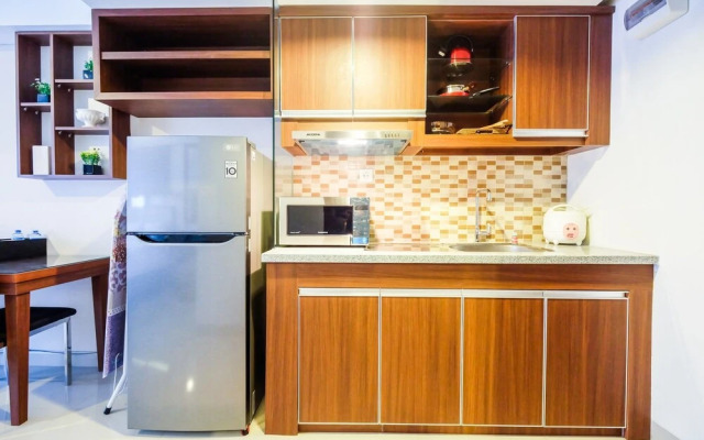 Spacious Fully Furnished Studio Apartment H Residence near MT Haryono