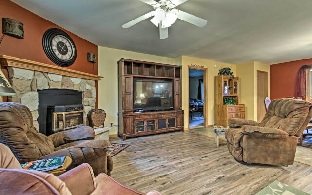 Lakefront Family Getaway w/ Private Deck & Dock!