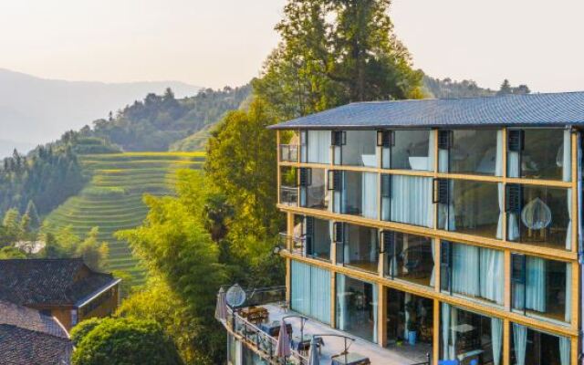 Longji Terrace Panoramic Homestay (Xishan Yule Qianfen Ladder Observation Deck)