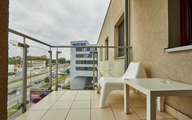 Apartament z widokiem na Wawel w centrum miasta