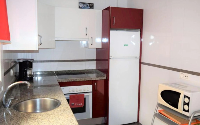 Pleasant apartment in Almerimar with shared pool