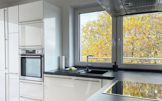 Modernes Apartment über den Dächern von Osnabrück