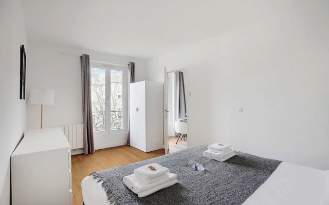 Chic Apartment - 1br/4p - Next to Paris