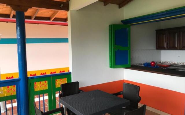 Cabaña Filo de Oro, jardín