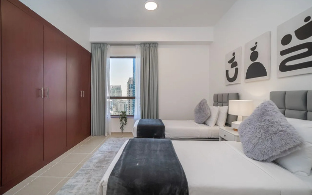 Luxury 3B flat close to the beach in JBR - Hotel in ดูไบ - Photo 3