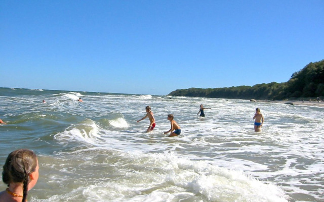 Ferienhaus Rohrweihe Haus Terrasse, Gartennutzung, Meerblick