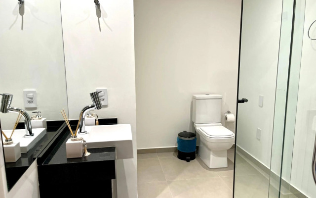 Studio moderno a 5min a pé do Allianz Parque