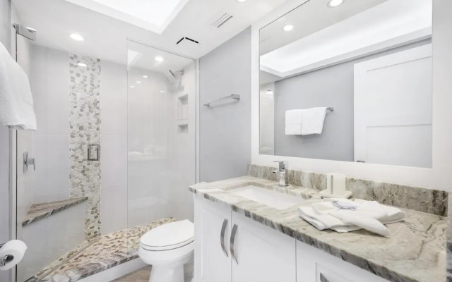 Elegant Beachfront Condo in Private Community