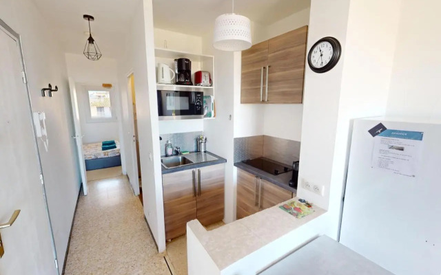 Appartement T2 vue plage Mèze proche Sète