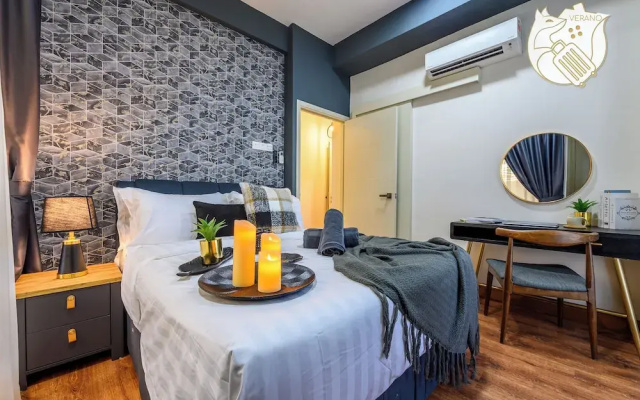 2BR 6PAX Jacuzzi View at Arte MontKiara