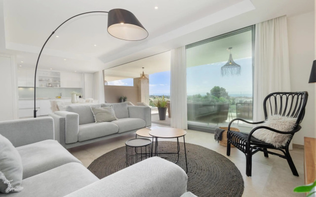 Luxury holiday apartment with 2 bedrooms in Cancelada